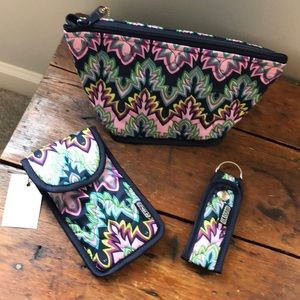 Cinda B travel case, glasses case, key fob